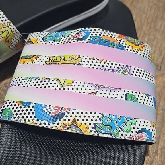 Adidas Adilette Comfort Slides Size 11 New - Picture 2 of 7